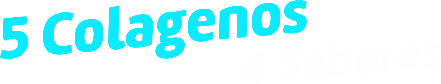 5 Colagenos 4 sabores